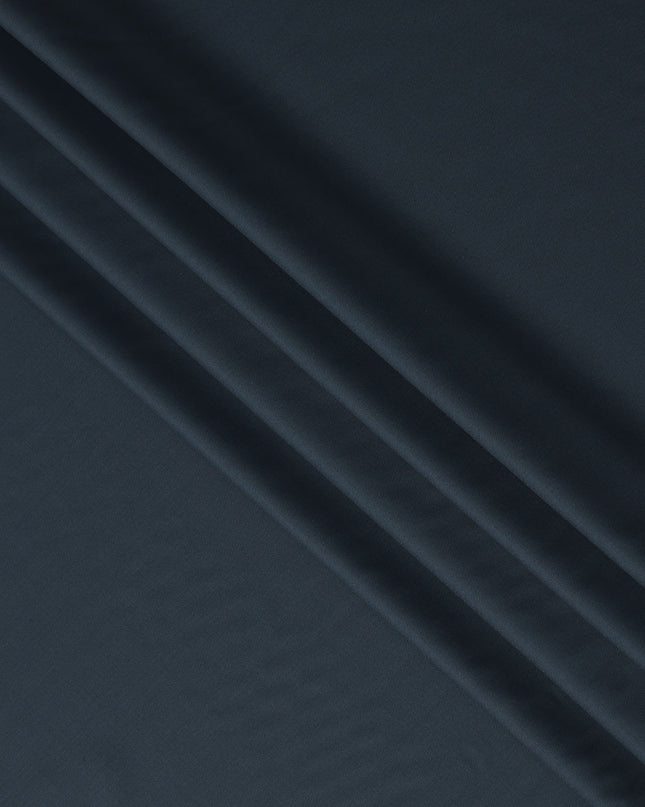 Midnight Navy Super 160s Wool Blend Suiting Fabric 150cm