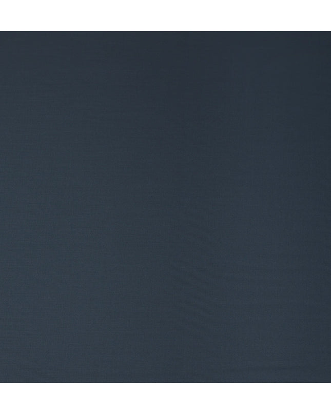 Midnight Navy Super 160s Wool Blend Suiting Fabric 150cm