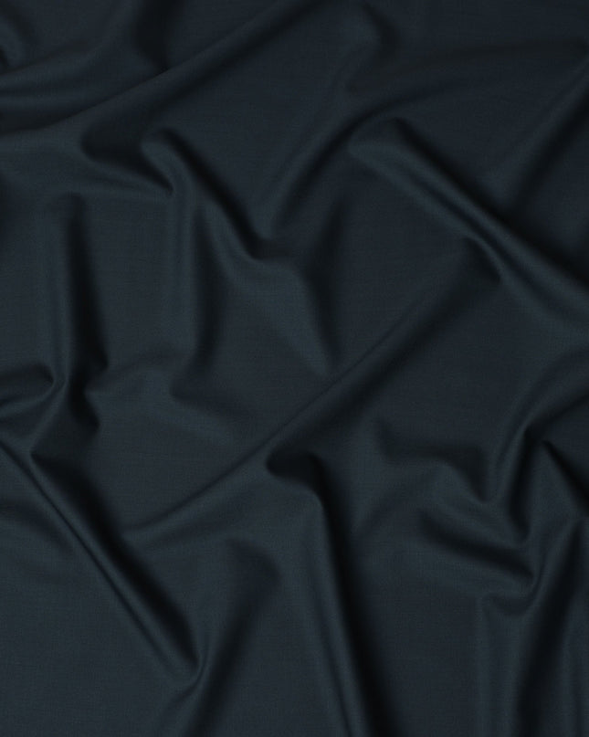 Dark Slate Super 150s Pure English Wool Suiting Fabric 150cm