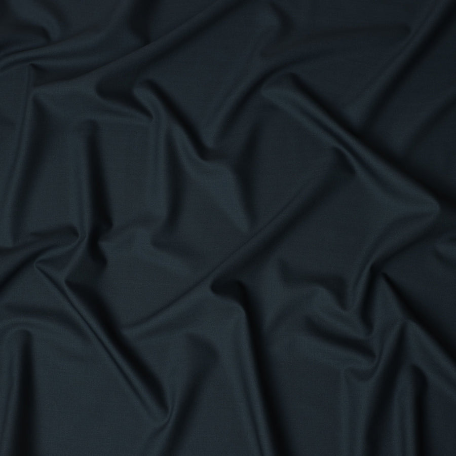 Dark Slate Super 150s Pure English Wool Suiting Fabric 150cm