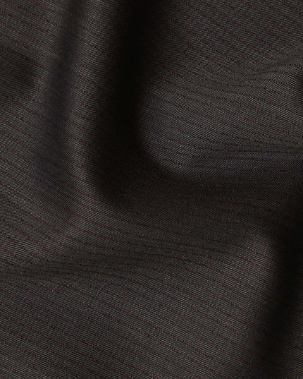 Classic Black Super 150s Pure English Wool Suiting Fabric 15