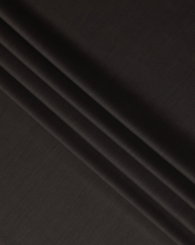 Classic Black Super 150s Pure English Wool Suiting Fabric 15