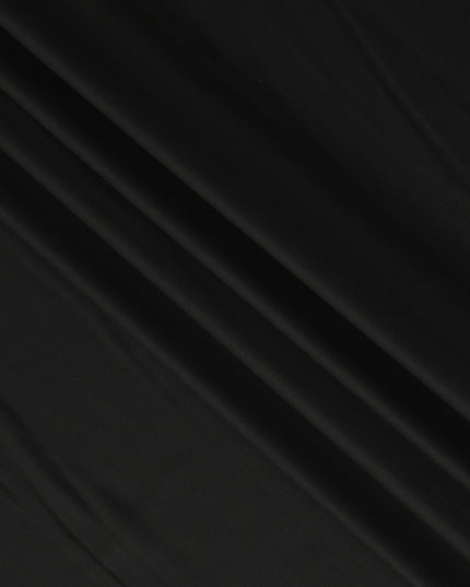 Dark Brown Pinstripe Super 160s Wool Blend Suiting Fabric 15