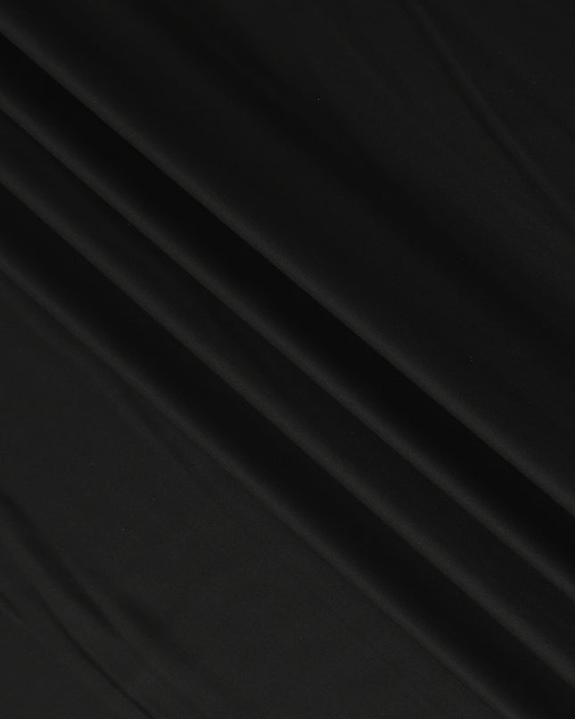 Dark Brown Pinstripe Super 160s Wool Blend Suiting Fabric 15
