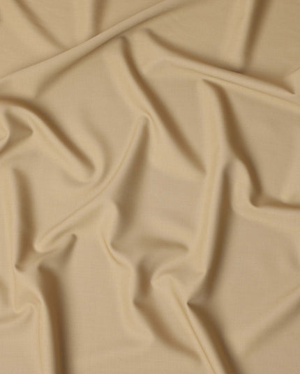 Warm Tan Super 160s Wool Blend Suiting Fabric 150cm
