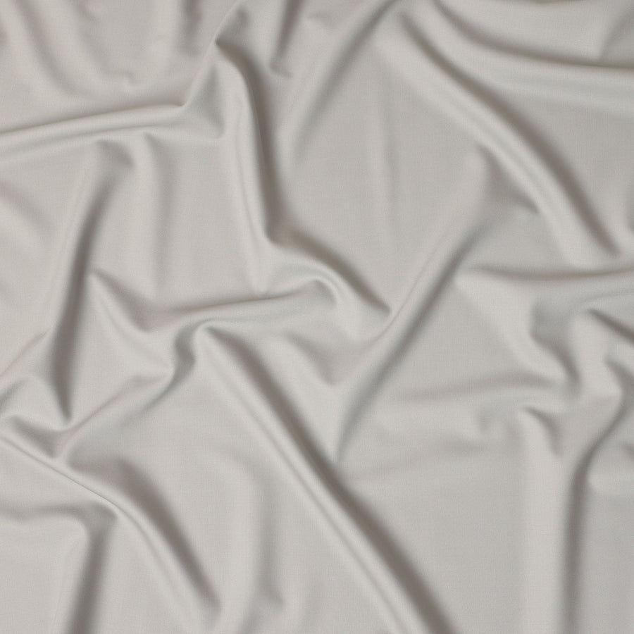 Soft Silver Super 150s Pure English Wool Suiting Fabric 150c