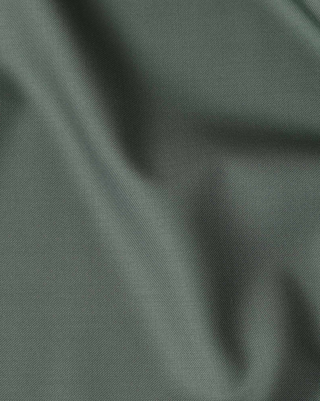 Sage Green Super 150s Pure English Wool Suiting Fabric 150cm