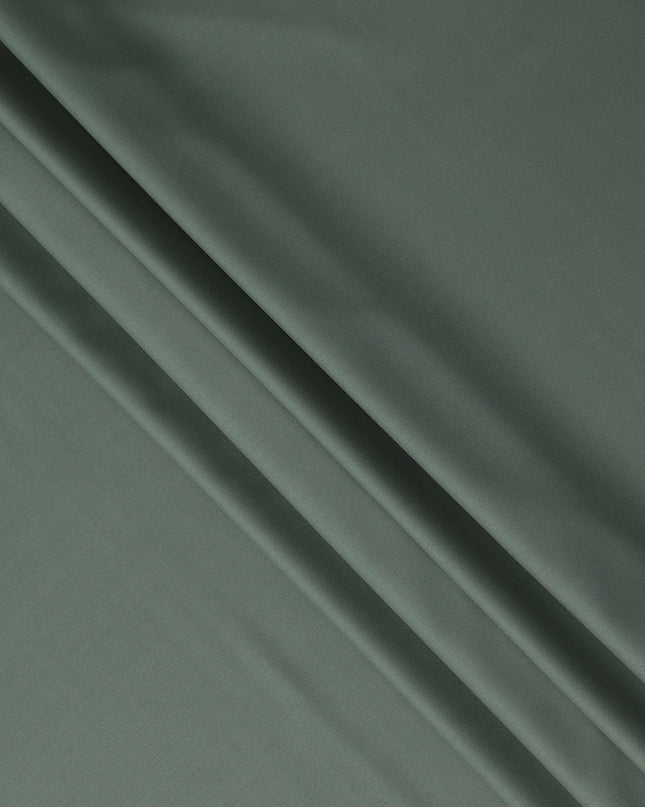 Sage Green Super 150s Pure English Wool Suiting Fabric 150cm