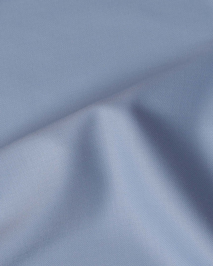 Soft Sky Blue Super 160s Wool Blend Suiting Fabric 150cm
