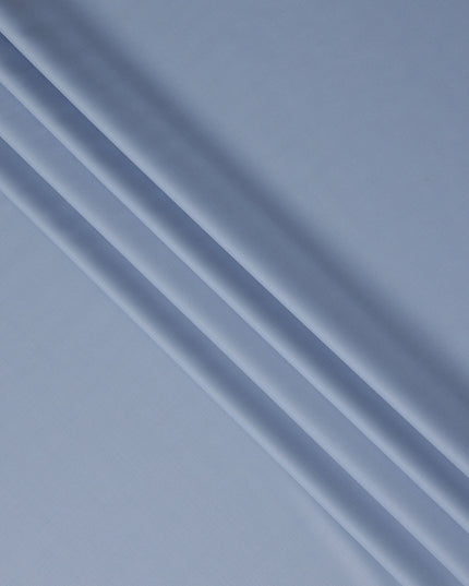 Soft Sky Blue Super 160s Wool Blend Suiting Fabric 150cm