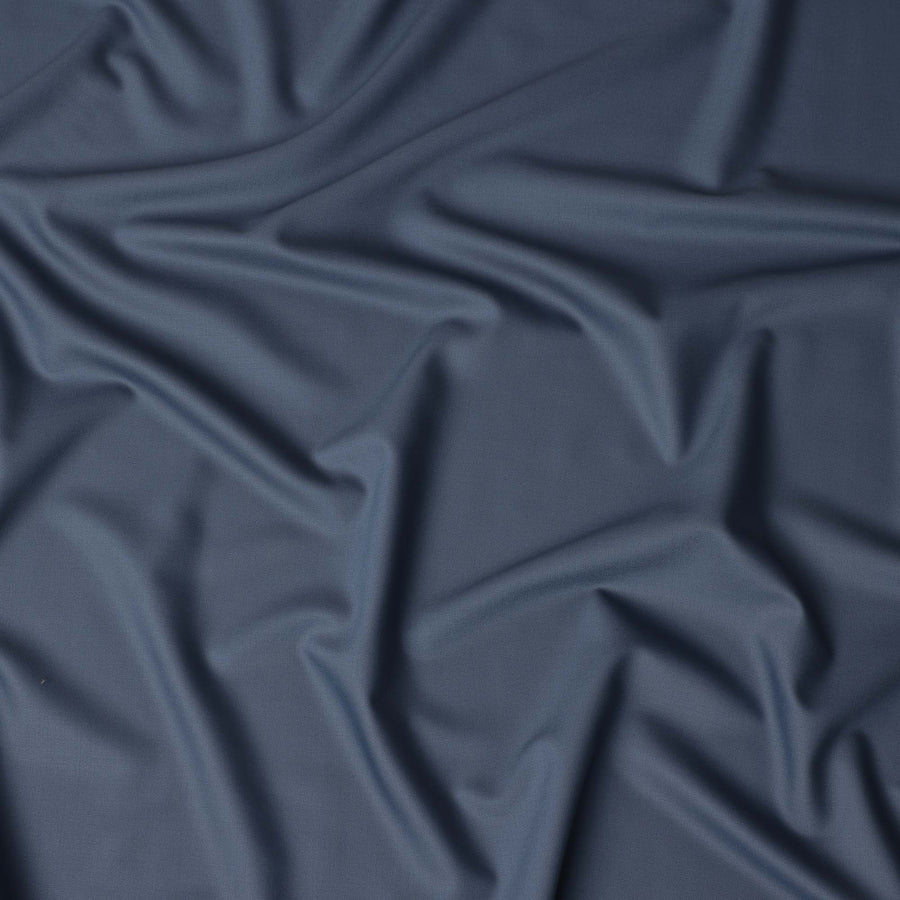 Slate Blue Super 150s Pure English Wool Suiting Fabric 150cm