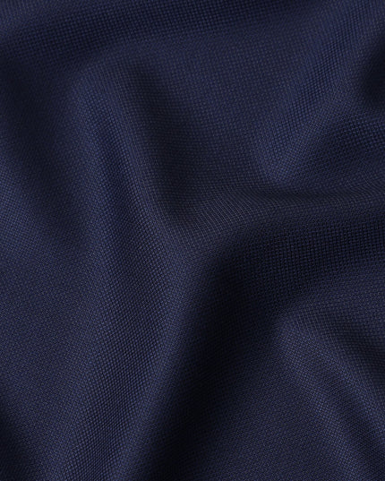 Dark Navy Super 140s Italian Wool Blend Suiting Fabric 150cm