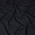 Classic Black Super 140s Wool Blend Suiting Fabric 150cm