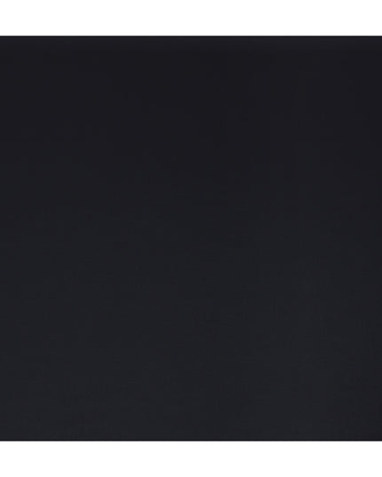 Classic Black Super 140s Wool Blend Suiting Fabric 150cm