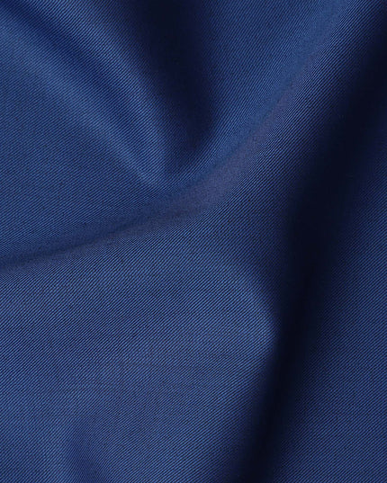 Royal Blue Super 150s Italian Wool Blend Suiting Fabric 150c