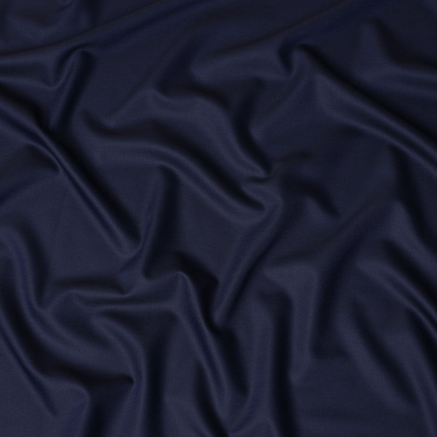 Deep Navy Super 150s Pure English Wool Suiting Fabric 150cm