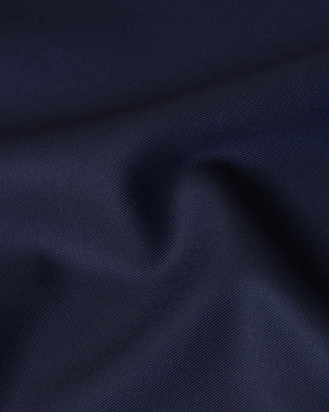 Deep Navy Super 150s Pure English Wool Suiting Fabric 150cm
