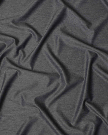 Charcoal Super 150s Pure English Wool Suiting Fabric 150cm