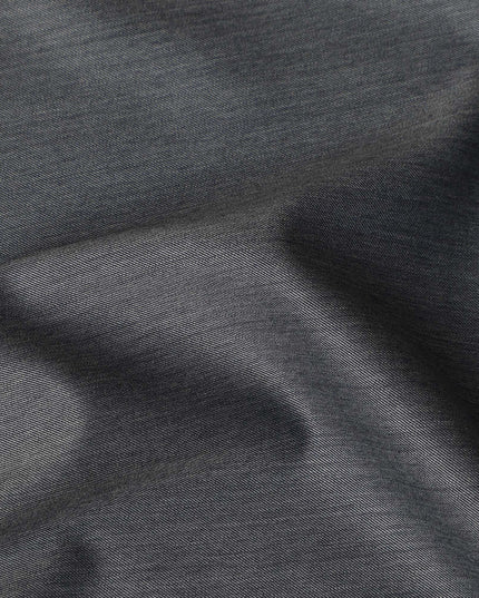 Charcoal Super 150s Pure English Wool Suiting Fabric 150cm