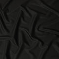 Sleek Black Super 130s Italian Wool Suiting Fabric 150cm