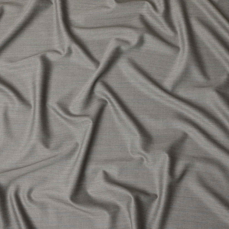 Light Grey Super 120s Pure English Wool Suiting Fabric 150cm