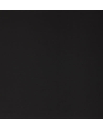 Pure Black Super 150s Pure English Wool Suiting Fabric 150cm