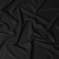 Classic Black Super 150s Italian Wool Blend Suiting Fabric 1