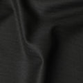 Pure Black Super 150s Pure English Wool Suiting Fabric 150cm