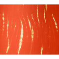 Orange Tie-Dye Silk Satin Fabric 110cm India