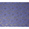 Blue Leaf Embroidered Silk Garbasaar 110cm