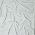 Sage Green Border Cotton Voile Fabric 110cm