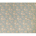 Ethereal Seafoam Organza Fabric - Delicate Blush Florals, 110cm Width, Whisper-Light Elegance-D18950 Regal Fabrics
