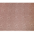 Antique Blush Organza Fabric - Textured Rose Detail, 110cm Width, Sheer Vintage Charm-D18953