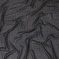 Midnight Matrix Silk Chiffon with Metallic Grid – Sheer Sophistication-D19035