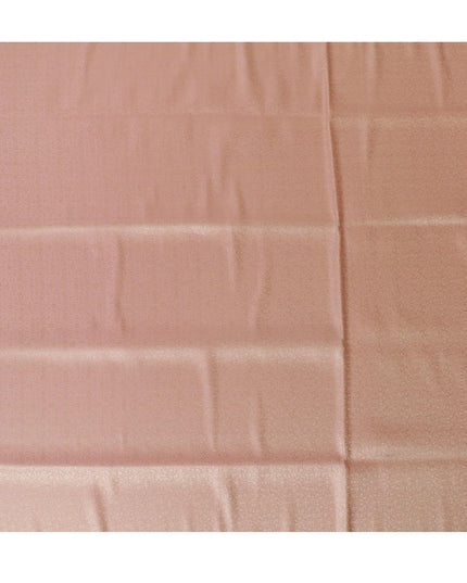 Blush Pink Luster Brocade Fabric – Contemporary Chic with a Metallic Twist-D19038