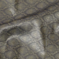 Gunmetal Grandeur Brocade – A Fusion of Classic Design and Modern Hue-D19042