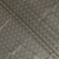 Gunmetal Grandeur Brocade – A Fusion of Classic Design and Modern Hue-D19042