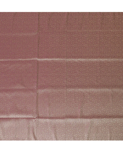 Dusty Rose Elegance Brocade Fabric – Traditional Texture with a Modern Twist-D19043