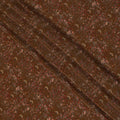 Autumn Spice Synthetic Crepe Fabric with Delicate Floral Print, 110 cm Wide-D19137