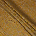 Mustard Yellow Cotton Lawn Fabric with Intricate White Paisley Print, 110 cm Wide-D19141 Regal Fabrics
