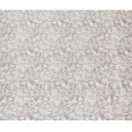 Sophisticated Blended Cotton Lawn Fabric - White with Red and Grey Leaf Print, 140 cms Width-D19159 Regal Fabrics