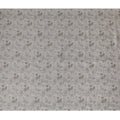 Refined Silver Grey Blended Cotton Lawn Fabric - Elegant Paisley Pattern, 140 cms Width-D19165