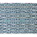 Cool Blue Geometric Blended Cotton Lawn Fabric - Modern Diamond Print, 140 cms Width-D19172 Regal Fabrics