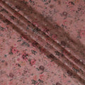 Vintage Rose Viscose Fabric with Floral Digital Print, 110 cm Wide-D19205