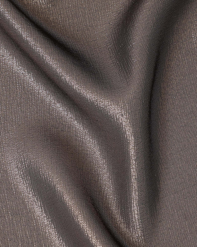 Bronze Silk Chiffon Metallic Fabric - 110 cm Wide-D20020