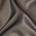 قماش شيفون حرير بني نحاسي ميتاليك - عرض 110 سم - D20021
