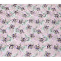 Stunning Lilac Synthetic Modal Satin Fabric with Abstract Design and Stone Work, 110 cm Width-20045 Regal Fabrics