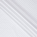 قماش قميص سهرة كلاسيكي أبيض 100% قطني بخطوط رفيعة، عرض 150 سم، صنع في سويسرا - D20467