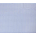Light Blue and White Plaid 100% Cotton Shirting Fabric, 150 cm Width, Made in Italy-D20485