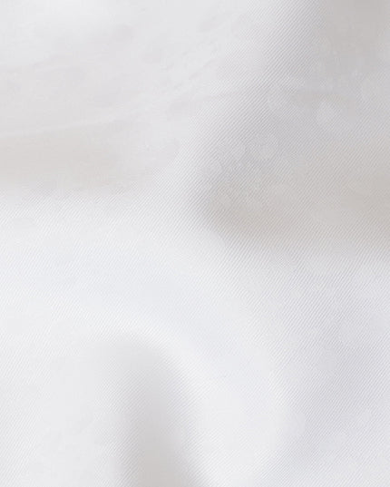 Pure White 100% Cotton Shirting Fabric, 150 cm Width, Made in India-D20486